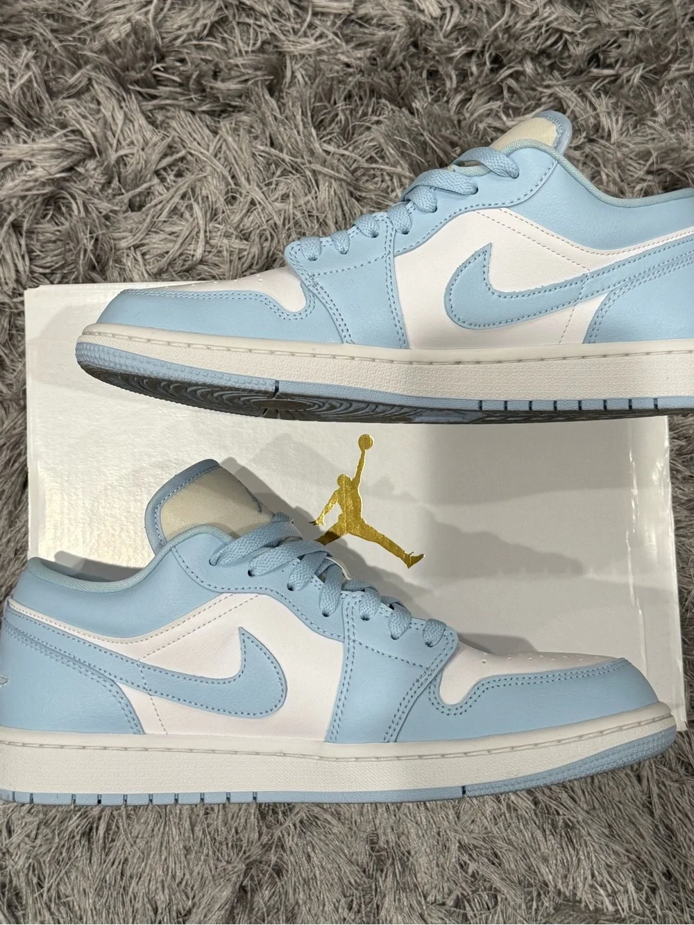 Jordan 1 Low Aluminum. Womens 12 / Mens 10.5